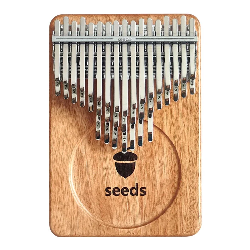 

17/24/34/41 Keys Kalimba Seeds Chromatic Thumb Piano C Note Music Keyboard Portable Caliber Professional Musical Instrument Gift