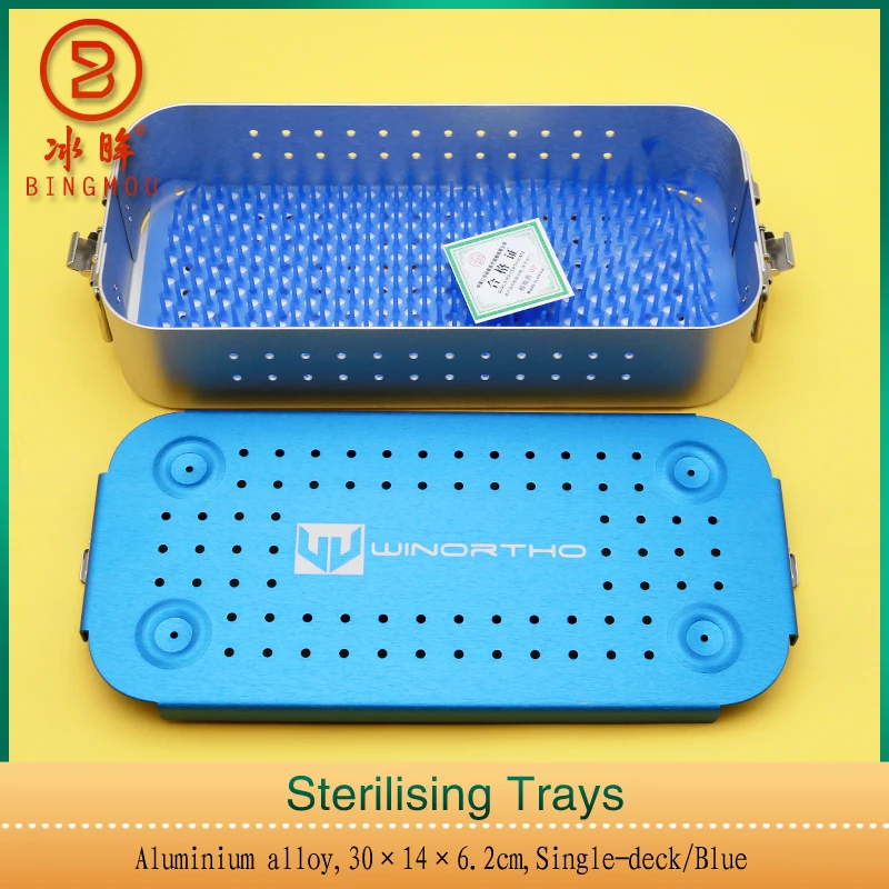 Sterilising Trays surgical operating instrument single deck cosmetic