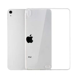 Durable Shockproof Silicone Tablet Case with Clear Back Cover - Mini 12345 (Transparent)