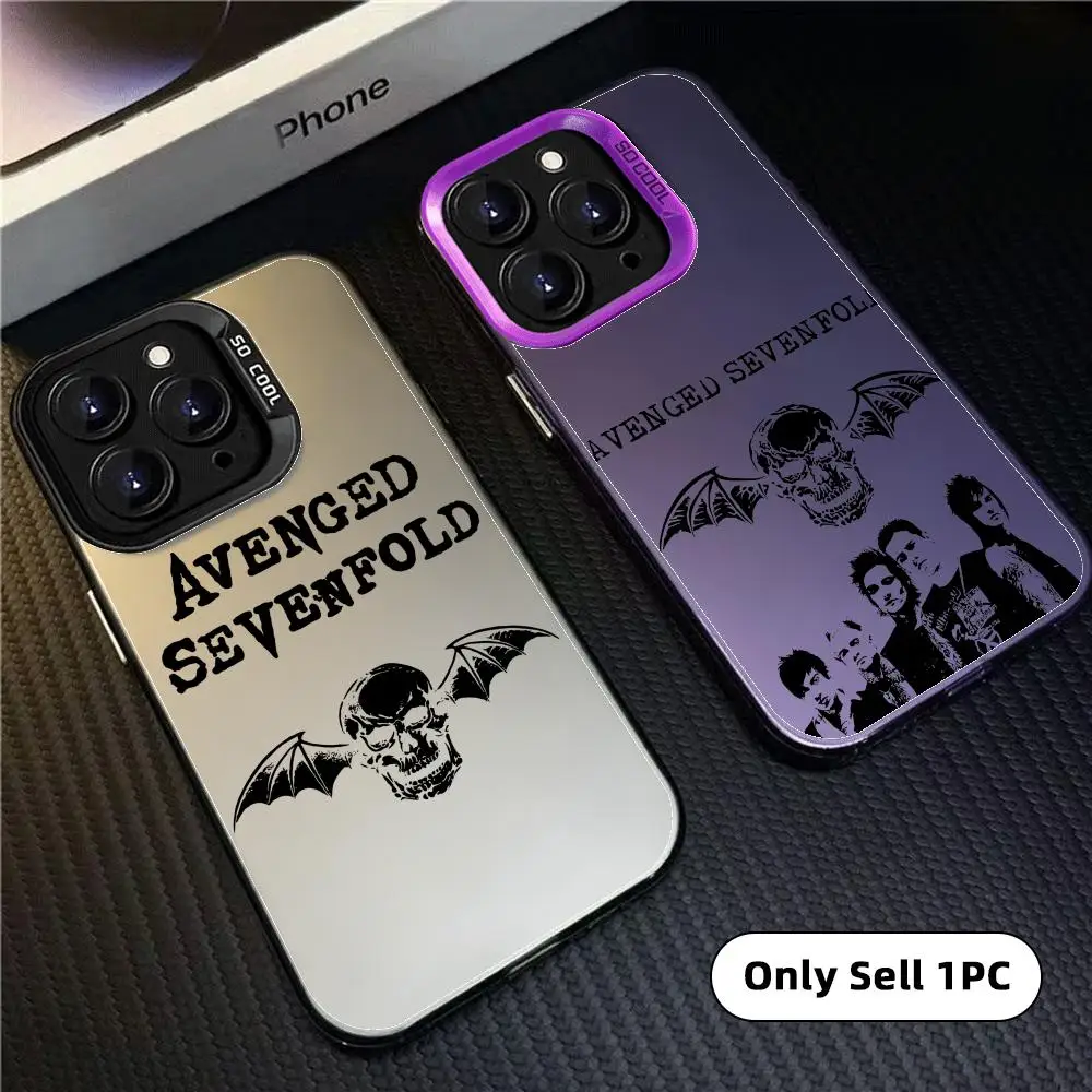Avenged Sevenfold Designer Matte Laser Aurora Phone Case