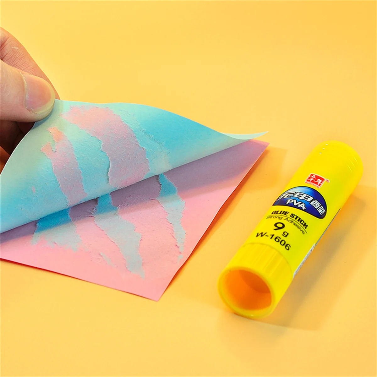3/6/12pcs solid adhesive stick with large capacity, safe and formaldehyde free adhesive, high school financial office supplies 3