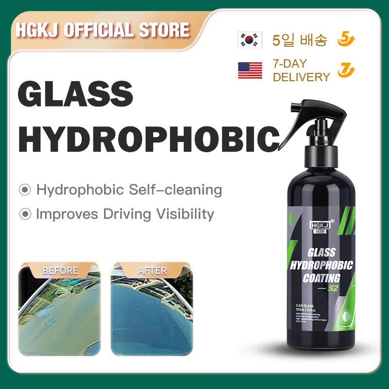 Antirain For Cars Glass Water Repellent Spray Long Lasting Ceramic Windshield Nano Hydrophobic