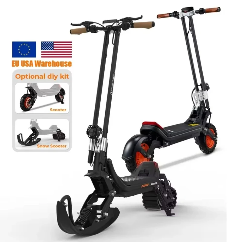 Adult Premium Electric Snowboard with Enhanced Safety Features for