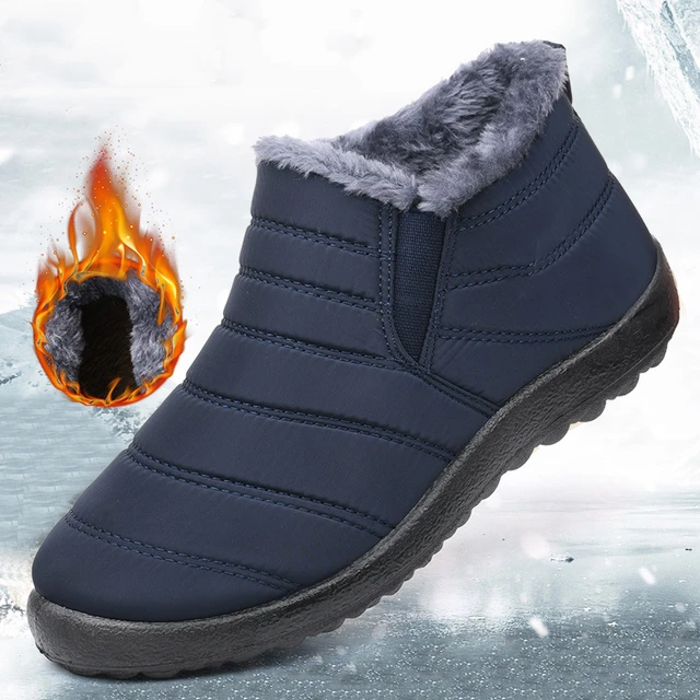 Botas De Nieve Para Mujer Zapatos Impermeables Plataforma De Invierno  Zapatillas