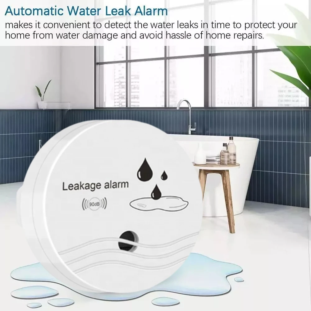 Innovative Water Leak Alarm Device Featuring Compact Design and High Sensitivity Sensors for Effective Monitoring