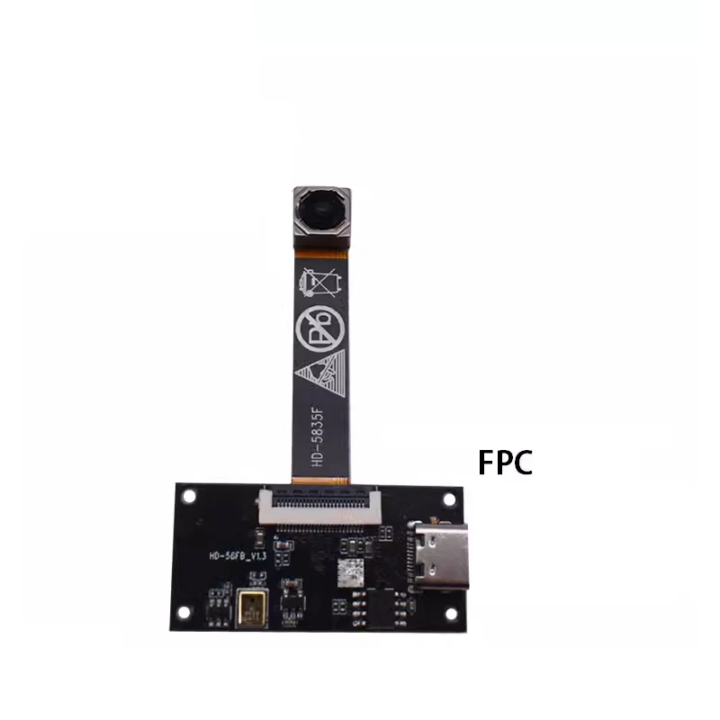 ATM/셀프 서비스를 위한 맞춤형 4K 12MP HD IMX258 USB 카메라 모듈 고속 Type-C AF 30FPS(마이크 포함) UVC OTG 플러그 플레이