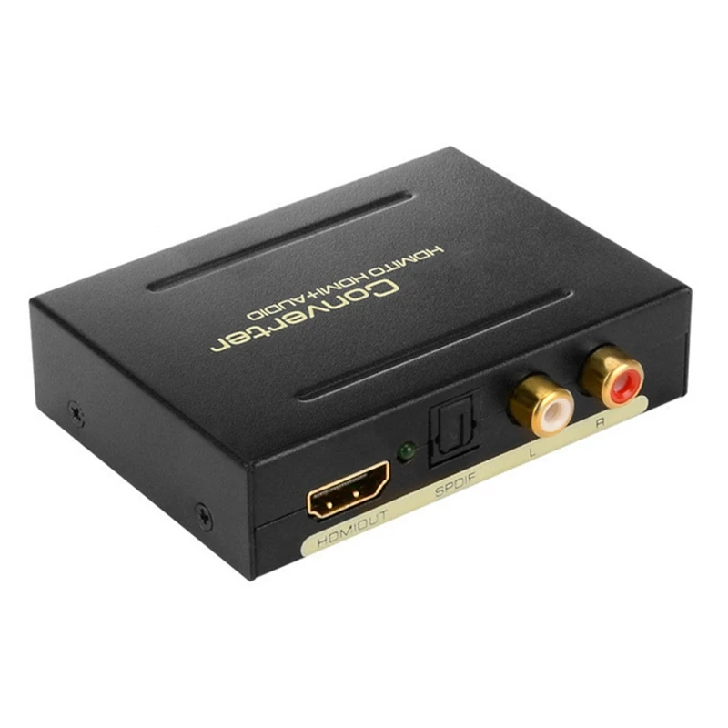 

2.0/5.1ch Splitter Adapter SPDIF + L Vedio Switcher Box