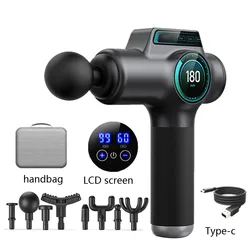 High - Performance Muscle Massager for Neck and Back Relief - Ideal for Fitness Enthusiasts (99 GEAR BLACK)