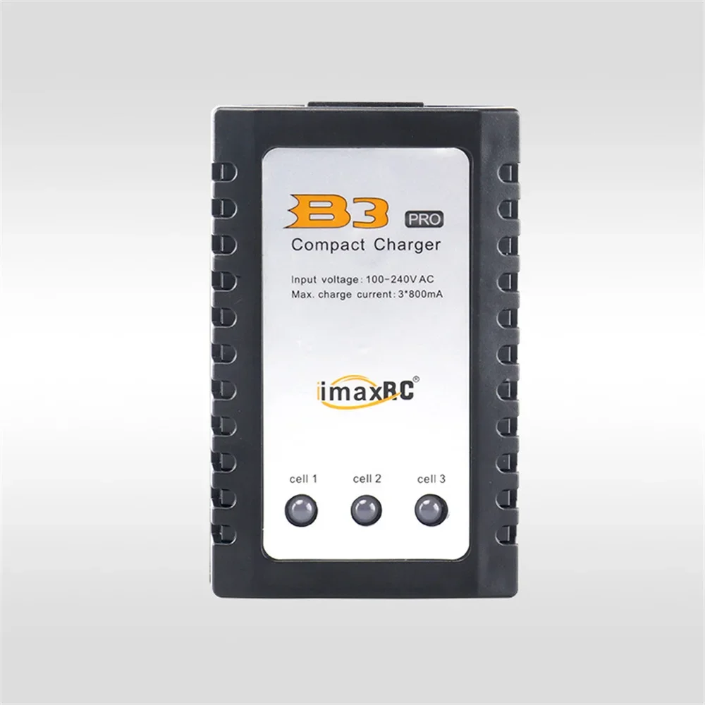 Lipo Battery Charger B3 Pro Compact Balance Charger for 2S 3S 7.4V 11.1V Lithium LiPo Battery B3AC for IMAX RC 10W AC 100-240V