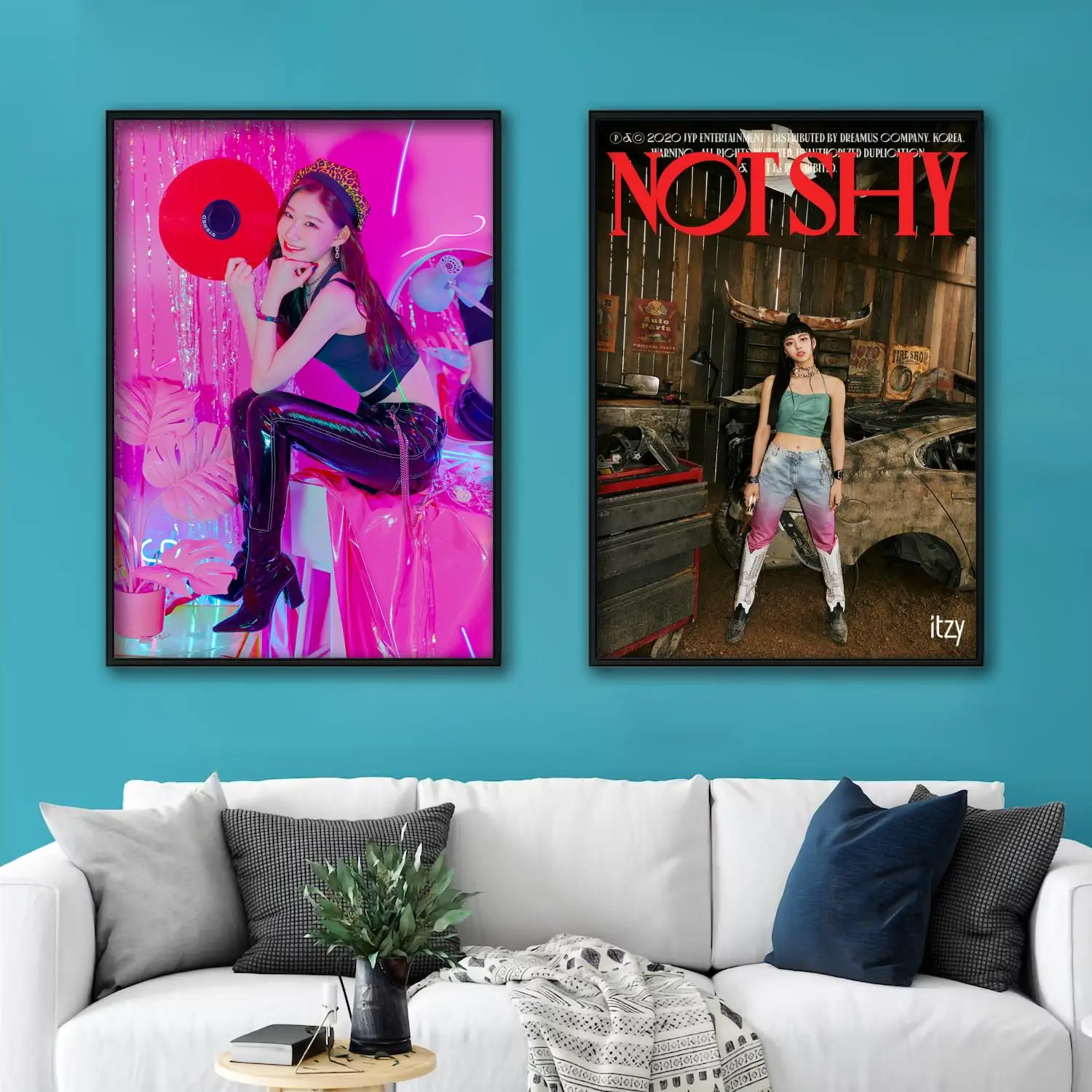 

itzy Singer Decorative Canvas Posters Room Bar Cafe Decor Gift Print Art Wall Paintings