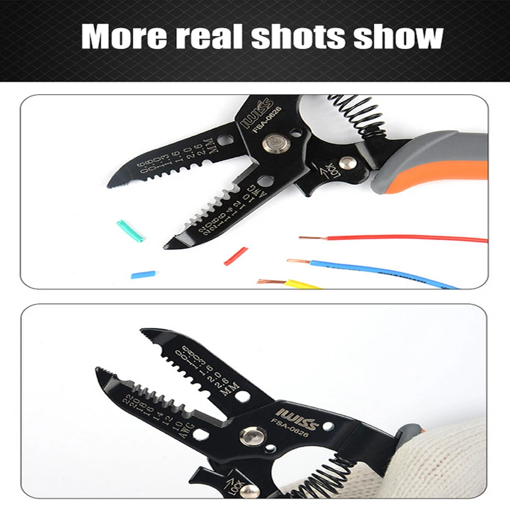 Multi Tool Wire Stripper Cutter Long-Nose Electrician Mini Hand Plier