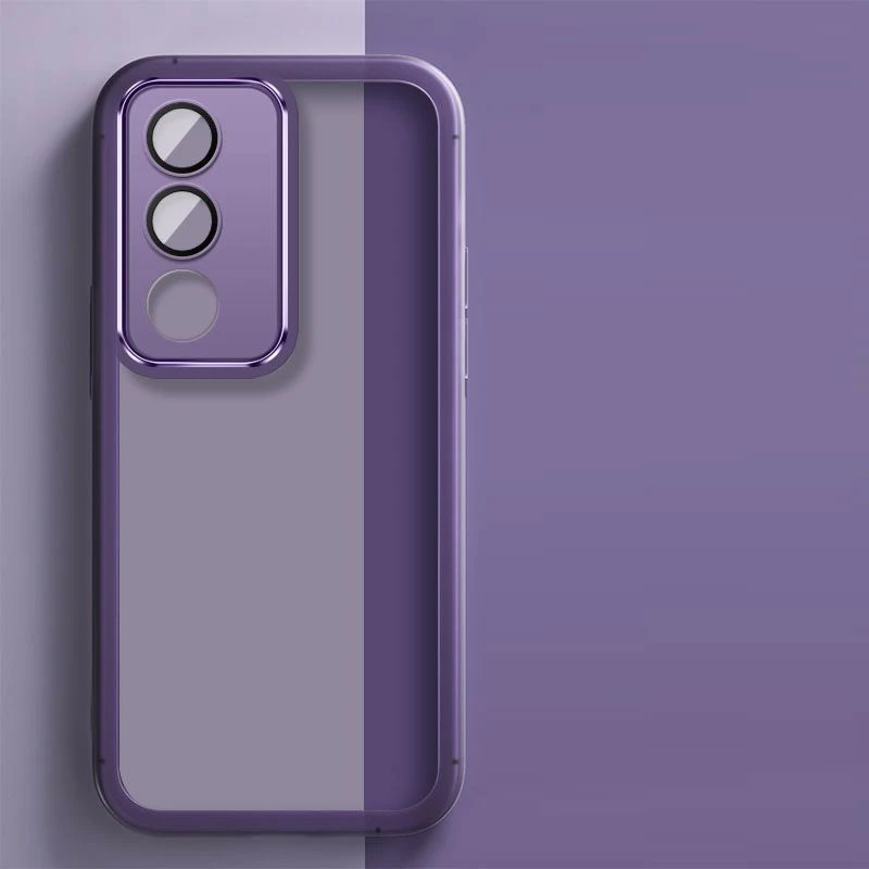 Shookproof Plating Silicone Back Cover - Enhanced Protection and Sleek Design