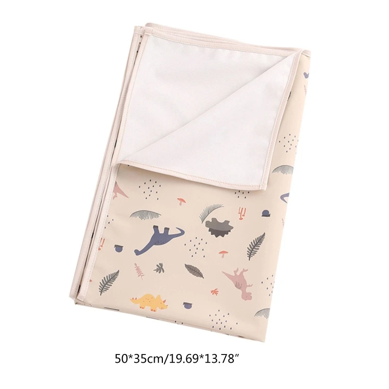 35x50cm Portable Baby Changing Pad Waterproof 6