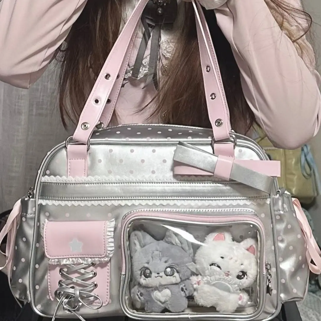 Kawaii Soft Pastel Ita Harajuku Tote Shoulder Bag - Special Edition
