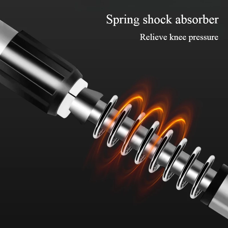 Ultra Light Hiking Camping Hiking Cane with Adjustable Length Aluminum Alloy Outdoor Hiking Handle Tungsten Steel Pole Tip