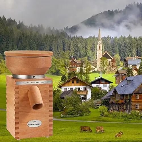 Fidibus Classic Grain Mill (360 Watt, Wood) 5