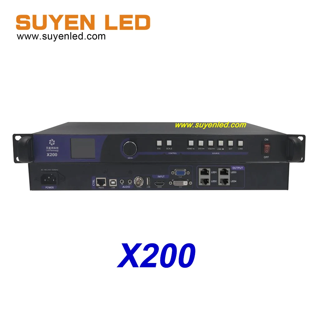 X200 LINSN LED Video Processor All In One LED Screen Controller