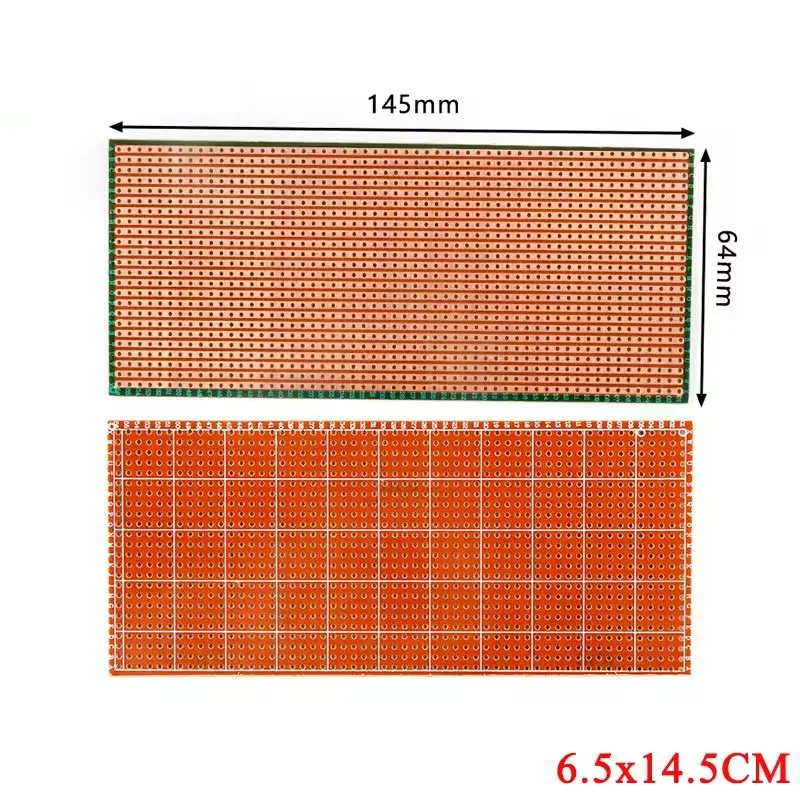 Lot de 5 bandes de 5x7cm Stripboard veroboard 2-3er Joint holes pcb circuit board