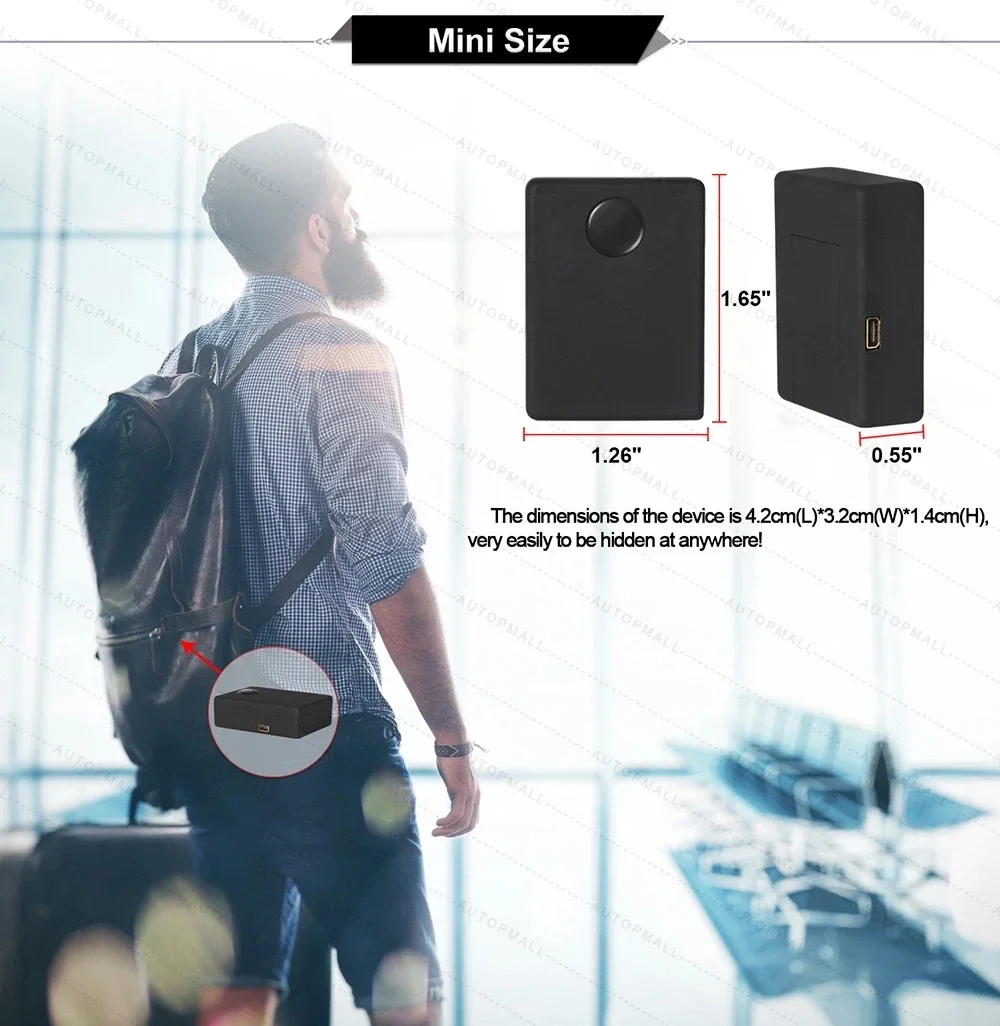 N9 Audio Monitor Listening Surveillance GPS Tracker Listening Audio Surveillance Device Auto Answer & Dial Device