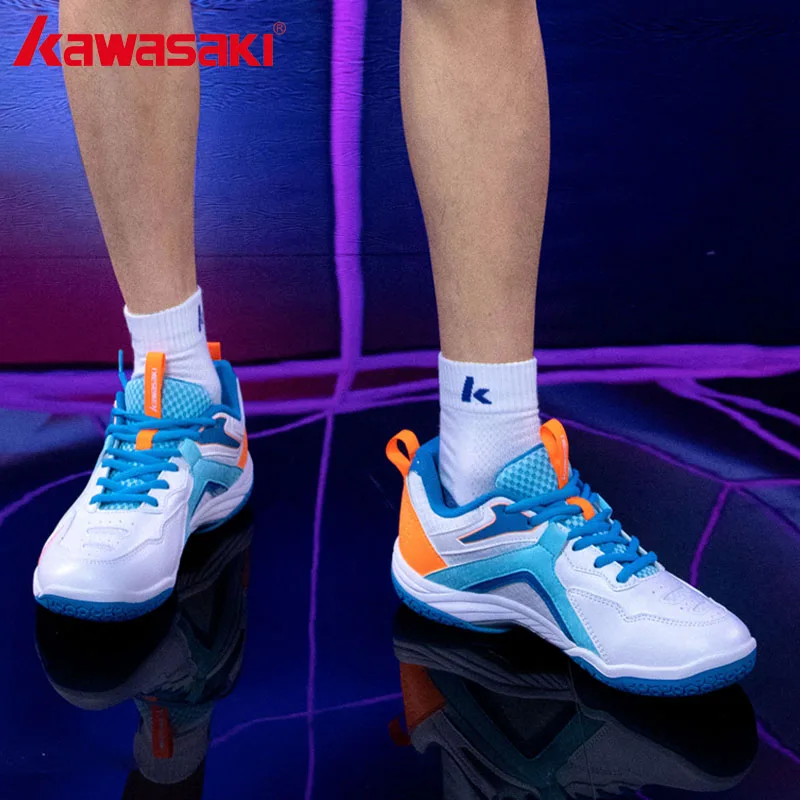 Badminton Shoes Kawasaki Anti Torsion Badminton Shoes Breathable Professional Sport Sneakers 40-45 EUR Original Men's Sneakers