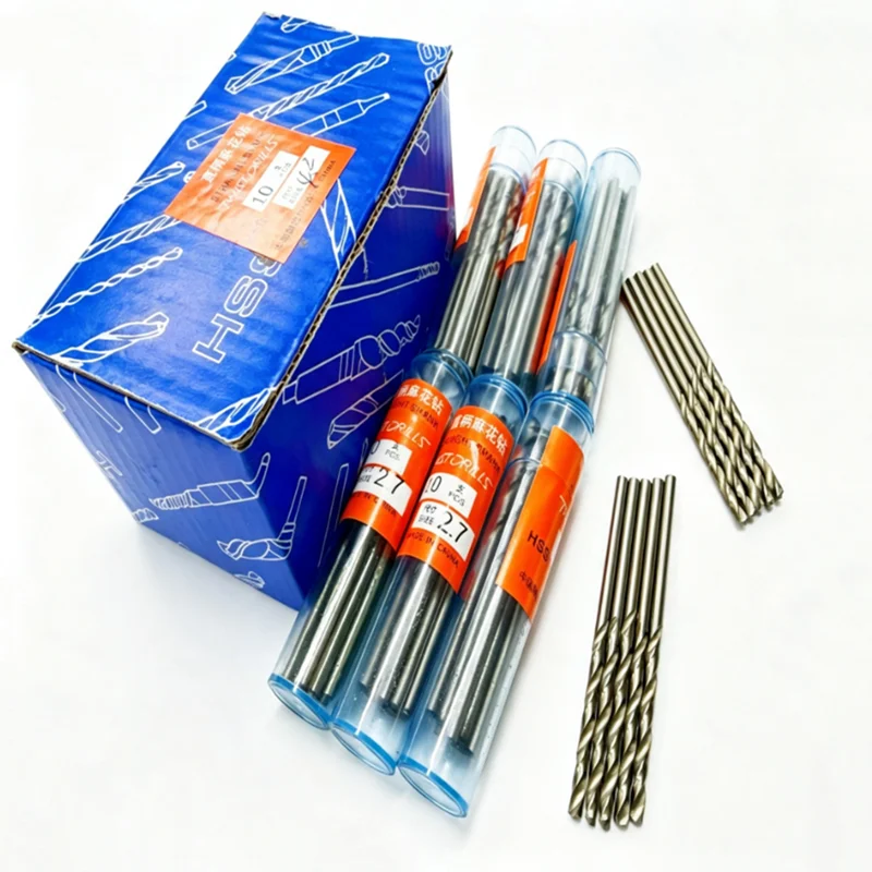 10-Piece Precision HSS Mini Drill Bit Set