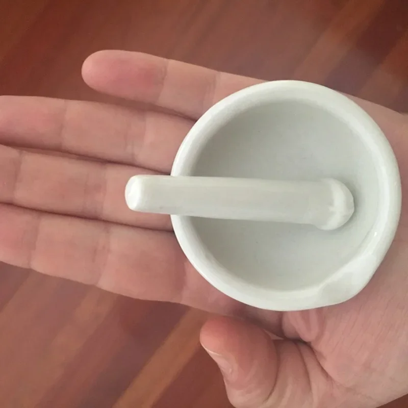 Pestle and Mortar Mini Pestle and Mortar Porcelain Bowl Set