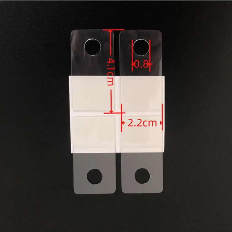 Transparent Single Hole Sticker 100 pieces For Loose Leaf Notebook Self Adhesive Binding Paper Labels Office Binder Supplies