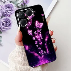 Stylish Painted Soft Silicone Phone Case Cover for Pova 7 Ultra 5G -LJ9 (730)