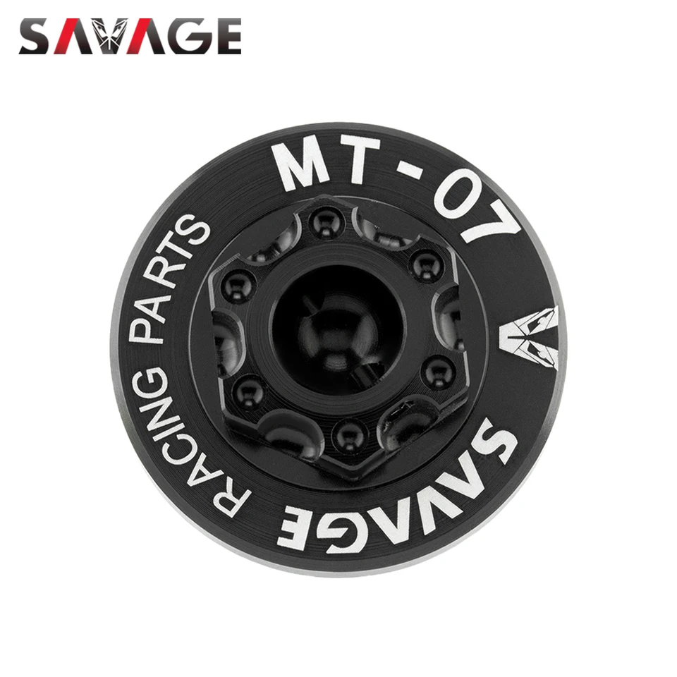 Engine Oil Filler Cover Cap For Yamaha YZF-R6, R3, FZ6, FZ07, FZR250 & More – Anodized Aluminum