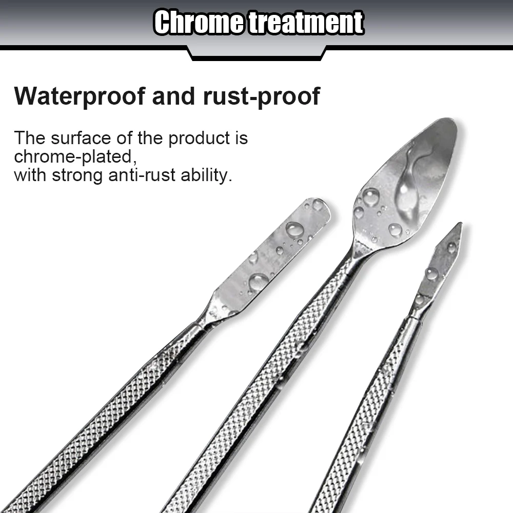 1/3pcs Universal Repair Opening Tools Metal Laptop Phone Disassemble Crowbar Kit Steel Pry Phone Spatula Hand Repairing Tool Set mobile phone repair tools mobile phone repair tools kit manual disassembly tool pry bar screen opening tool plastic pry tool