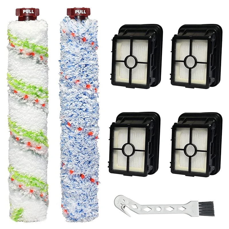 

7PCS Compatible Brush Roller Kit For Bissell Crosswave Vacuum Cleaner