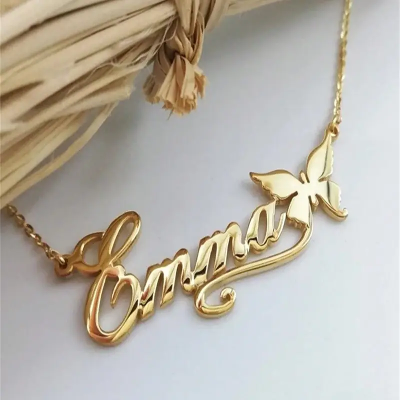 Men Custom Logo Pendant Necklace Hiphop Punk Stainless Steel Thick Chain Nameplate Personalized Jewelry Her Birthday Gift - Image 8