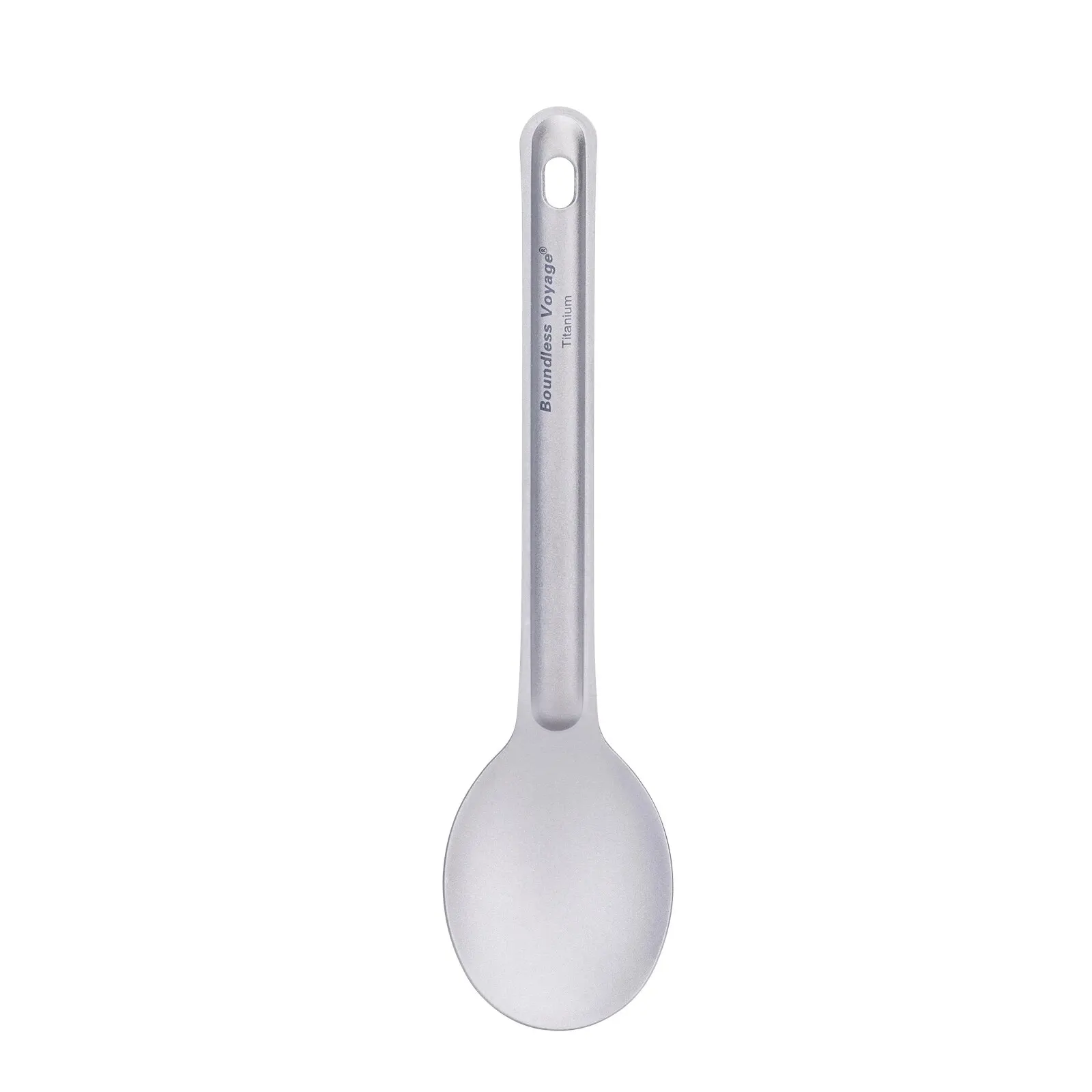 Titanium Reusable Camping Cutlery Set - Lightweight Spoon and Spork