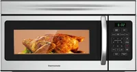30" Over The Range Microwave Oven, Thermomate 1.6 Cu. Ft. Capacity Microwave Over The Stove with One Touch, 1000 Cooking Watts 1