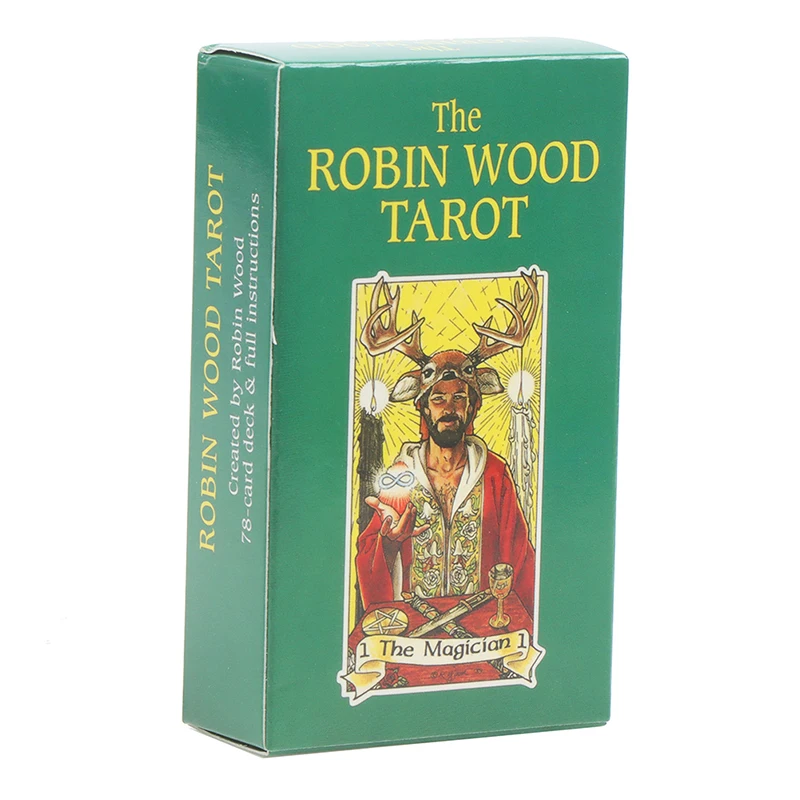 The Robin Wood Tarot, карты с изображением оракула, искусственное предсказание, настольная игра, бумага для покера, 78 шт. (art.: 3920c35e481fe) - 3920c35e481fe