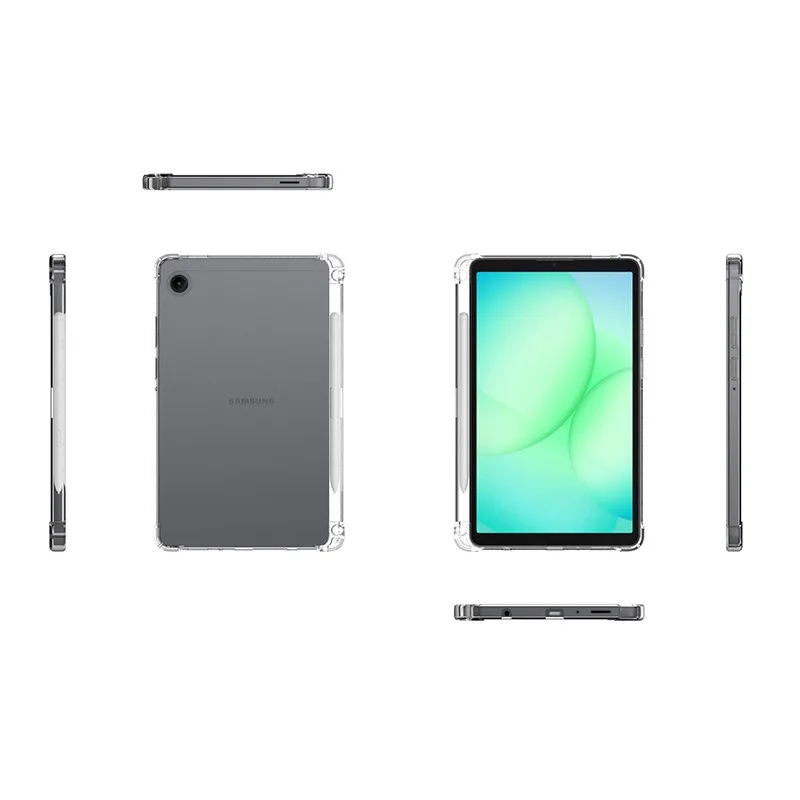 Enhanced Airbag Soft TPU Tablet Case with Pen Slot