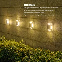 Solar Ground Light Solar Light Waterproof Warm Light Solar Garden Lamp Outdoor Courtyards Driveway Marker Light 4