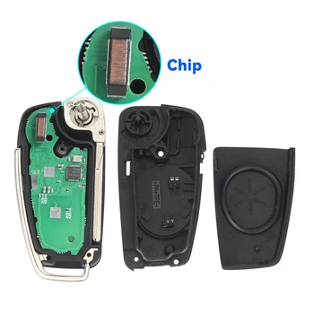 Chiave telecomando per Audi A6 S6 Q7 2004-2015 FCCID: IYZ 3314 P/N: 4F0837220M 4F0837220T FSK 315MHz 434MHz 8E Chip - KEYYOU telecomando chiave auto FSK 315MHz 434MHz 8E Chip per Audi A6 S6 Q7 2004
