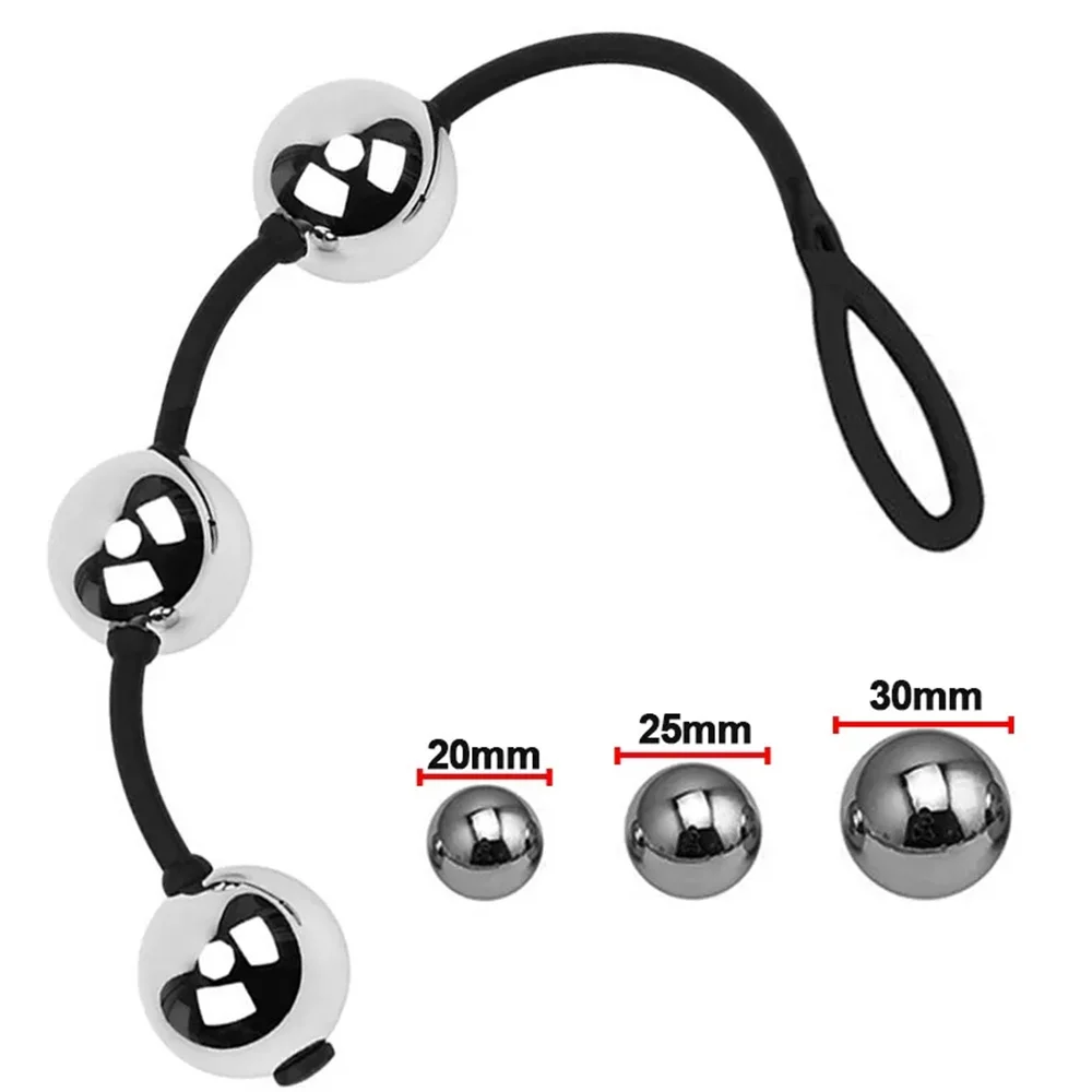 Kegel Balls 3 Size Erotic Weighted Vaginal Egg Chinese Geisha Kegel Exerciser Metal Ben Wa Ball Anal Beads Adult Sex Toys for Woman