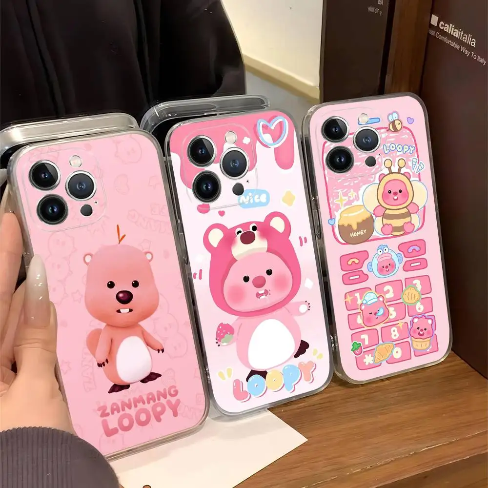 Korea Cartoon Loopy Phone Case - Cute & Stylish Protective Cover
