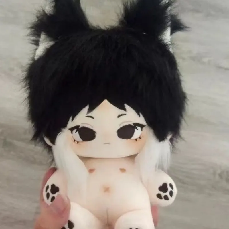 

Anime Bungo Stray Dogs Ryunosuke Akutagawa 20cm Plush Dolls Toy Nude Doll Plushie
