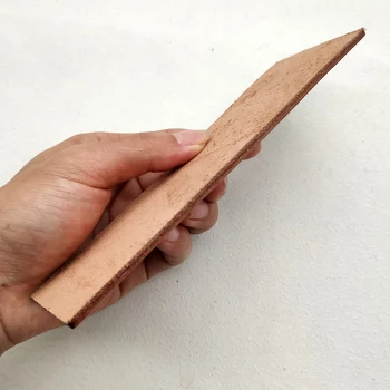 Pietra per affilare lavagna in pelle Pietra per affilare la pelle Piastra per affilare la pasta per coltelli composita per affilare lo strop