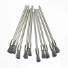 10Pc Stainless Steel Wire End Brush Pen Shape Bristle Scratch Brushes Extension Rod 1/8" Shank For Power Rotary Tool 1