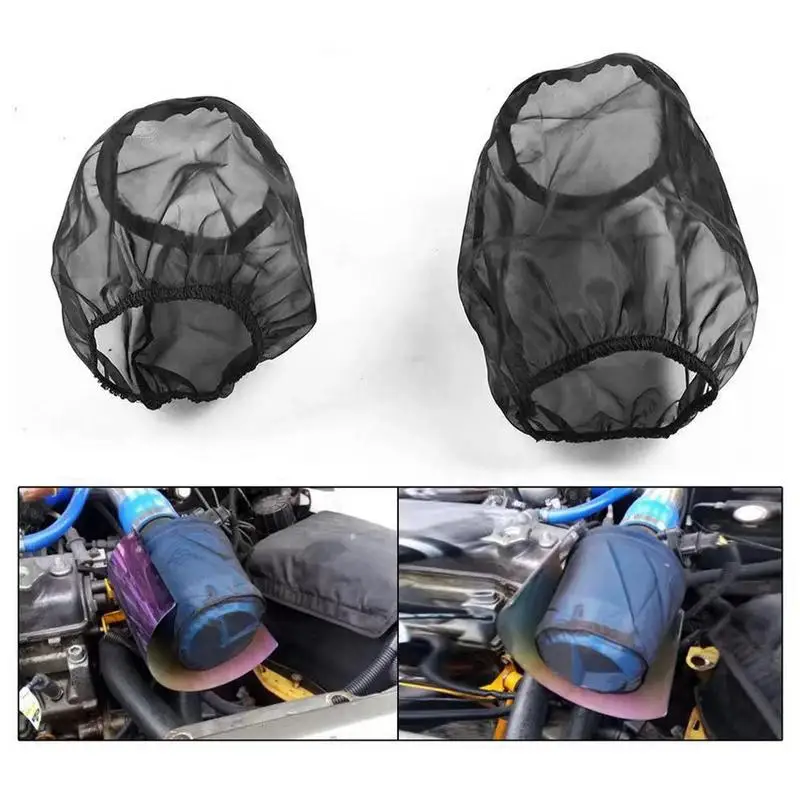 Kuuleyn Universal Air Filter Cover, Small, Protects High-Flow Air Intake Filters