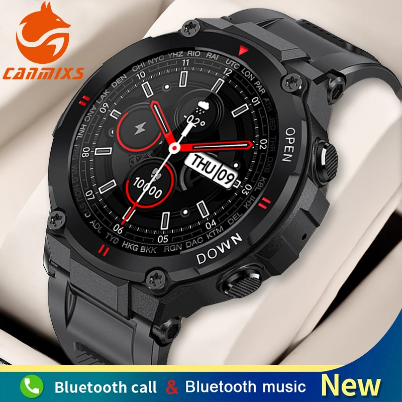 CanMixs K22 watch Bluetooth Call Smart Watch Men Outdoor Sports Fitness