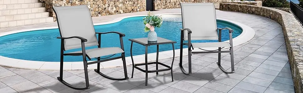 Rocking Bistro Set