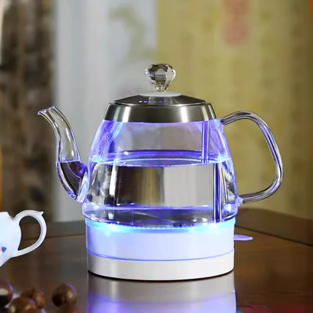 Borosilicate Glass Electric Kettle 220V Home Tea Kettle 1L