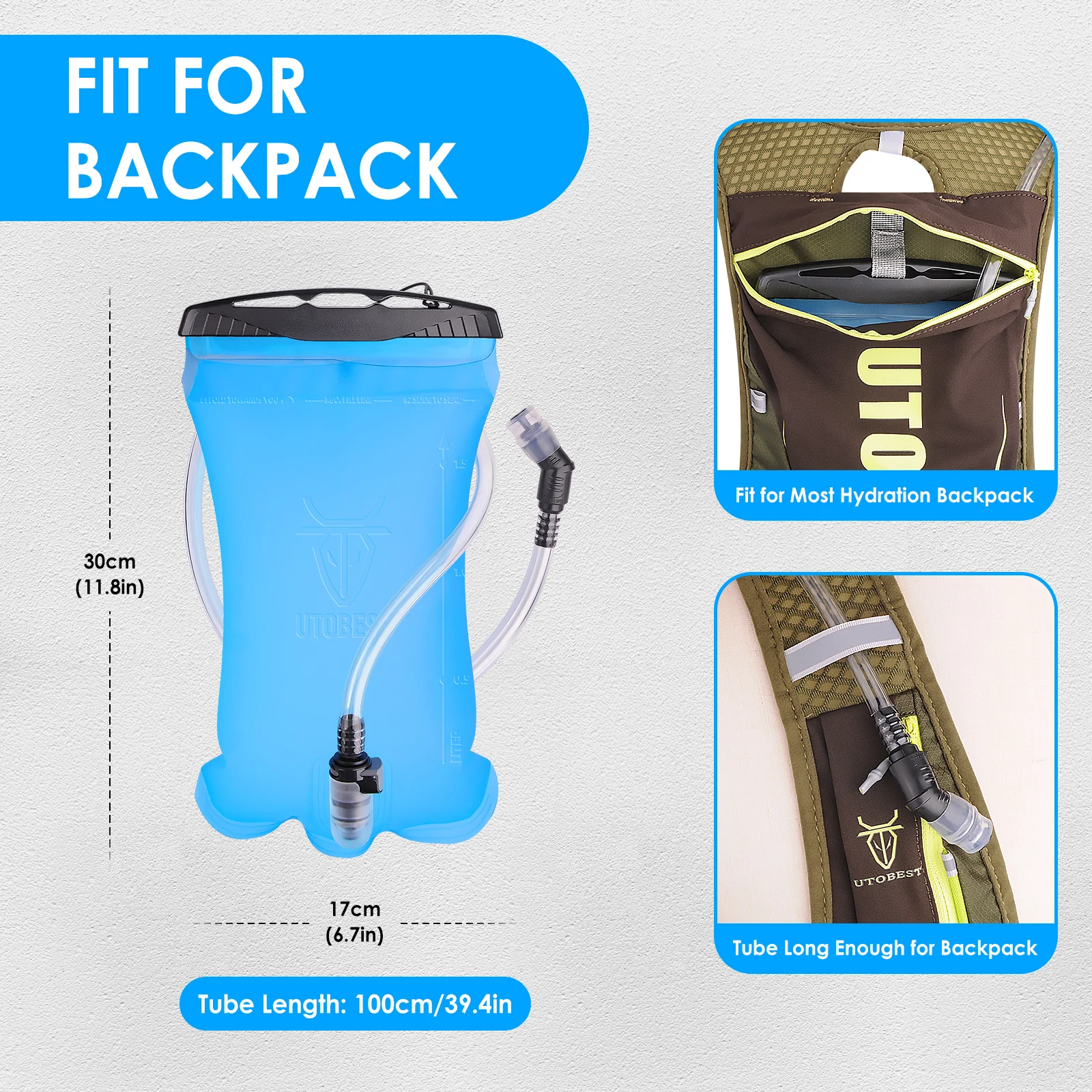 Hydration Bladder Backpack Reservoir Ozark Trail Pearson Creek Ltr