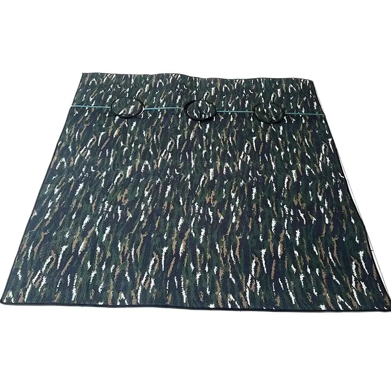 Thickened Pearl Cotton Waterproof and Moisture-proof Ice Fishing Mat with 3holes Keep Warm Foldable Cold Resistant multisize 5