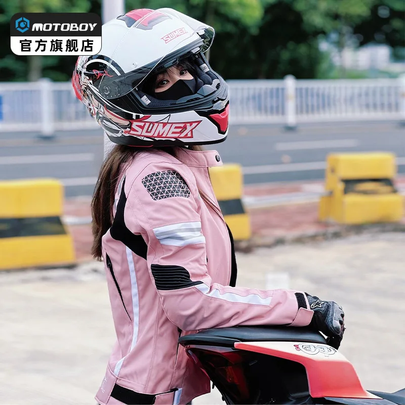 Women Motocross Summer Breathable Motorcycle Jacket